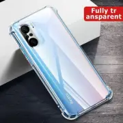 For Xiaomi Mi 14T 11 Poco F3 Redmi Note 10 Shockproof Clear TPU Soft Case Cover