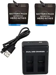 Battery Kit for GoPro Hero 5/6/7/8 Black HERO2018