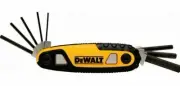 DeWalt FOLDING 8-PIECES HEX ALLEN KEY SET DWHT70262M Extra Long SAE *USA Brand