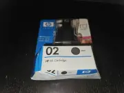 HP Vivera 02 Black Ink Cartridge EXPIRED July 2007