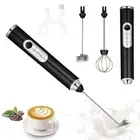 Rechargeable Handheld Milk Frother - 3-Speed Electric Foam Maker for Coffee etc