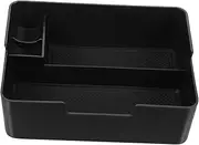 CTIRCHIU Car Storage Container Durable Organizer Box for Center Console for Mobile Phones Keys and Documents Versatile Vehicle Sundries Case with Moveable Design
