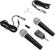 Snblzhef Microphone Dynamic Handheld Microphones Karaoke Mic with Receiver for Wedding Club