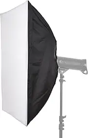 Daseeme 60 * 90cm Rectangular Softbox Professional Collapsible Portable Photography Soft Box with Bowens Mount Storage Bag for Portrait Live Stream Video