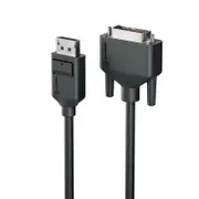 Alogic EL2DPDVI-03 3m DisplayPort Cable to DVI Male to Male Elements Series - Black