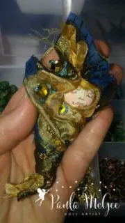 Cloth Art Doll (Paper) Pattern "Fairy Sprout" By Paula McGee