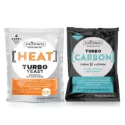 Still Spirits Heat Turbo Yeast with Turbo Carbon Spirit Making Home Brew