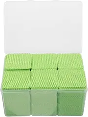 PAMINGONO Lint- Lash Glue Wipes 1080pcs Square Cotton Pads for Lash Extension Glue Removal Nail Polish Cleaning Gentle on Sensitive