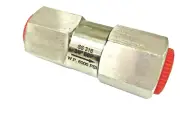 INLINE Stainless Steel 316 3/8" BSP FXF Check Valve / Non-Return Valve 6000 psi
