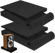 TOGEVAL 2Pcs Vibration Pads Soundproofing Foam Panels Lightweight Acoustic Panels for Home Ktvs Noise Reducing Versatile Use
