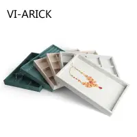 在飛比找樂天市場購物網優惠-VI-ARICK戒指項鏈收納盤手鐲耳環珠寶箱展示道具地攤擺攤