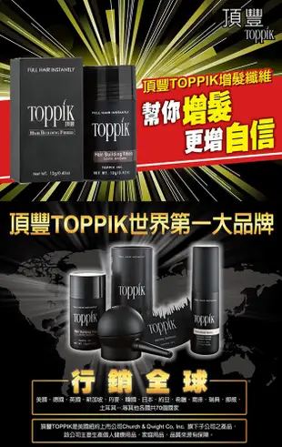 【頂豐Toppik】增髮纖維55g 老客戶必買 (7.2折)