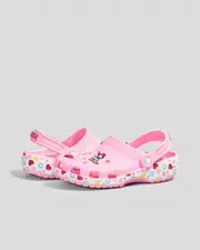 [Crocs] Crocs Girls' Kids' Mickey & Friends Minnie Classic Clogs Shoes 0 Multicolor
