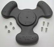 NEW RAM Mount Bendable Rubber Friction Car Dash Base AMPs Holes dashboard gps