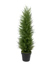 Northlight 3ft Artificial Cedar Pine Petite Arborvitae Tree In Round Pot, Unlit