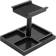 RC Work Stand, Aluminum Alloy RC Car Repair Workstation Kit, RC Work Stand with Magnetic Screw Trays, for SCX24 1/18 1/24 RC Cars
