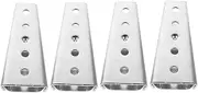 4pairs Couch Connectors: Interlocking Wall Hangers Furniture Connector - Headboard Wall Mounting Brackets Hardware Bed Frame Accessories