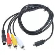 5ft AV A/V Audio Video TV Cable Cord For SONY Camcorder Handycam HDR-CX580/v/e