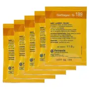 5 x Fermentis S-189 S189 Saflager Dry Beer Yeast 11.5g Home Brew Sachet