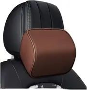 Car Neck Headrest Pillow Car Accessories Cushion Auto Seat Head Support Neck Automobiles Seat Neck Rest Memory Cotton(Headrest Coffee)