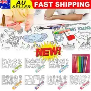 Children's DIY Drawing Roll Filling Paper Wall Pasted Early Educational SK