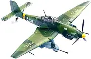 1:72 Alloy German Stuka Junkers Ju-87G1 Dive Bomber Fighter Toy Aircraft Model Simulation Aviation Science Exhibition Model