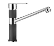 Abey ISA Single Lever Kitchen Mixer Chrome & Onix 400456B