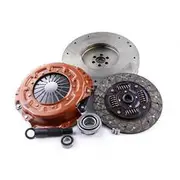 Xtreme Outback Heavy Duty Clutch Kit - Sprung Organic, Includes Single Mass Flywheel, KMI23528-1A