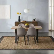 Acacia Live Edge Solid Timber Dining Table 160cm