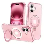 Designed for iPhone 16 Plus Case with Magnetic iPhone 16 Plus 6.7 inches Pink