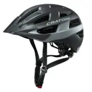 Helmet City Velo-X Black Size S/M (52-57cm) 2015084310 Cratoni Bicycle