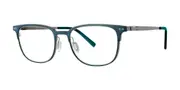 Jhane Barnes Corollary Steel Men's Glasses Blue Size 51 - Private Health Rebate - Blue Light Block Available