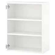 ENHET wall cb w 2 shelves, white, 60x30x75 cm