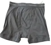 Calvin Klein Mens Cotton Classic Boxer Brief Gray Large