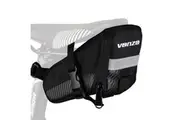 VENZO Road Mountain MTB Bike Bicycle Accesories Polyester Seat Saddle Bag - Cycling Under Seat Bag Tool Pouch Pack