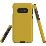 For Samsung Galaxy S10e Case, Shielding Back Cover,Metallic Gold