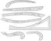 Curve Ruler Set, 7Pcs Flexible Durable Sewing Pattern Making Tools for Drawing for Making Pattern for Drafting
