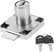 Homoyoyo Stainless Steel Cabinet Lock with Key Durable Security Lock for Tool Boxes Cupboards for Home Office Use Privacy Protection Easy Installation