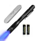 UV Pen Light 365nm Ultraviolet Blacklight Penlight Flashlight UVA-T10 for Pet...