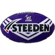 Nrl 2023 Melbourne Storm NRL Football Steeden Supporter Ball Size 11" inch Footy