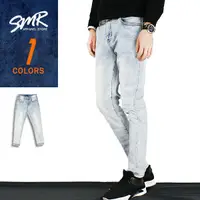 在飛比找松果購物優惠-『SMR』復刻刷色淺牛仔《004PA715》-淺藍色 (9.