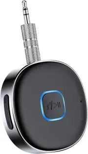 Bluetooth Receiver, Bluetooth Aux Receiver, Portable 3.5Mm Aux Car Adapter, Blu