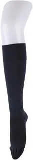 Compression Stocking Class 1 15-21mmHg Ellipsis Lite Knee High Closed Toe Navy Large Pair baremedical