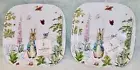 The World of PETER RABBIT Beatrix Potter 10 In Melamine Dinner Plates - Set of 8