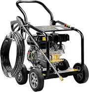 [GIANTZ] Pressure Washer, 10hp 20m Petrol High Pressures Washers Cleaner Sprayer Car Cleaning Wash Gun Garden Dam Washing Machine, with Pump Wheeled Base 4 Stroke 3.6l Large Fuel Tank Black