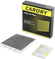 Cabin Air Filter w/Activated Carbon for Select 2009-2019 Ford, Lincoln Models - Explorer, Flex, Police Interceptor Sedan/Utility, Police Responder Hybrid,Taurus, MKS, MKT, and More, FP-68
