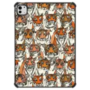 iPad Pro 11-inch (M4) iPad Impact Case just tigers col iPad