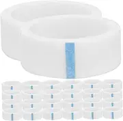 ARTSEWPLY Lash Extension Tape 30 Rolls 4.3m/roll White Eye Lash Glue Tape for Makeup Salon