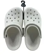 Crocs Classic Clog White Clog Shoes Unisex M2 W4 10001-100