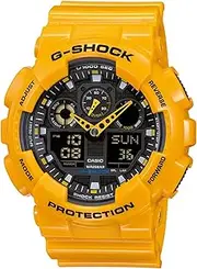 [Casio] G-Shock Ana-Digital Watch - Yellow (GA100A-9A)